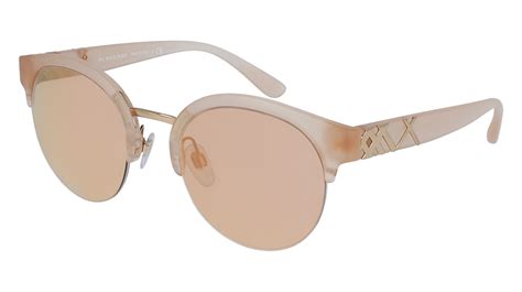 burberry be4241|Burberry white reflective sunglasses.